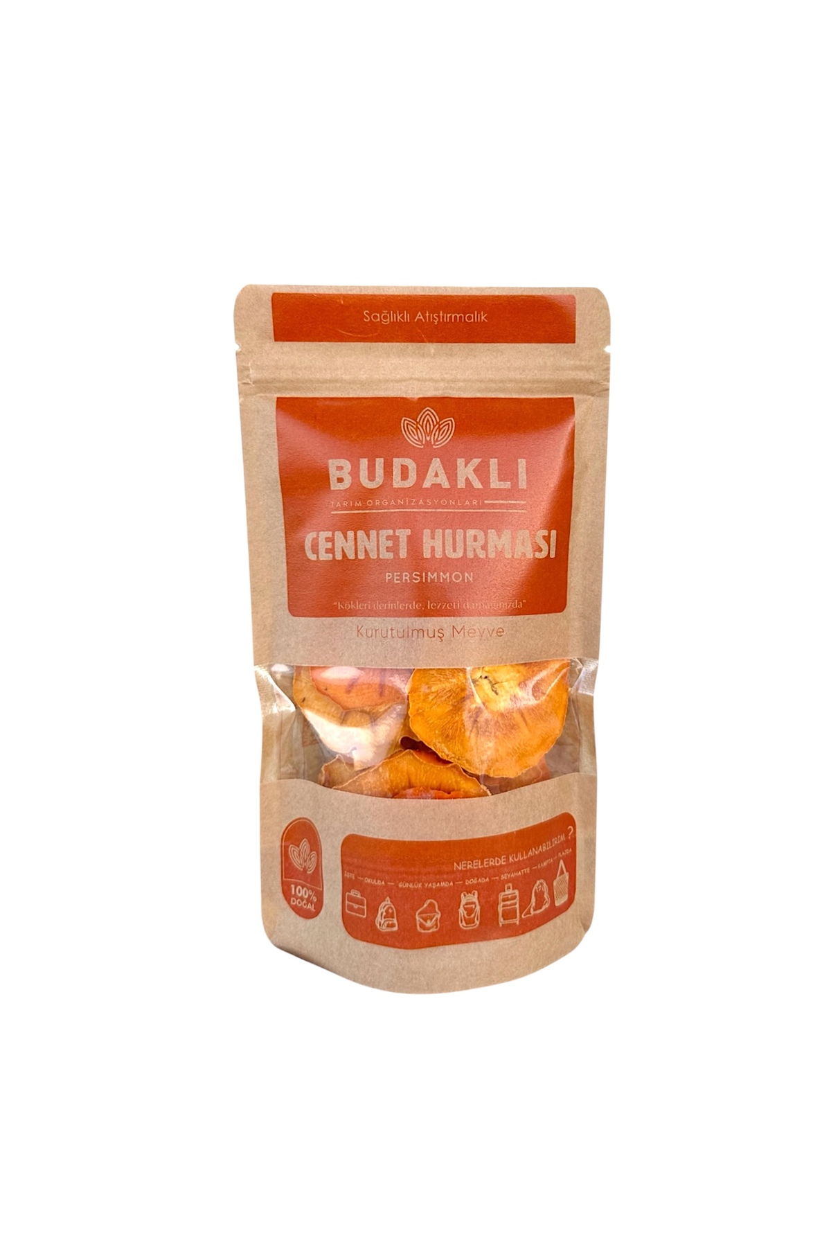Kuru Trabzon (Cennet) Hurması - %100 Meyve - 100Gr - Şekersiz